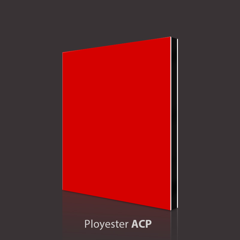 Panel Komposit Aluminium Merah China