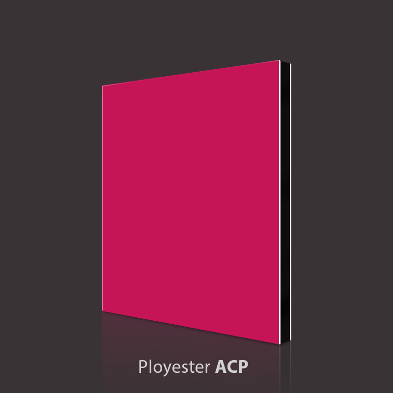 Panel Komposit Aluminium Merah Haier